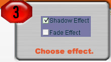 3. Choose Effect